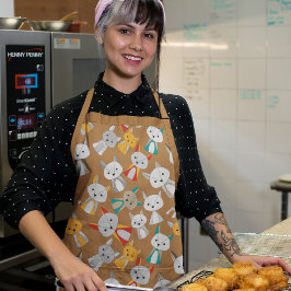 Delantal Personalizado Fox colorido