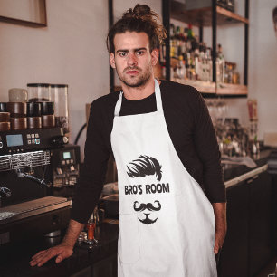 Delantal Personalizado Funky Barber Shop