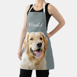 Delantal Personalizado Golden Retriever Dog Personalizado D