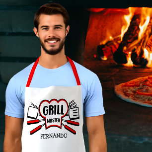 Delantal Personalizado Grill Master Apron