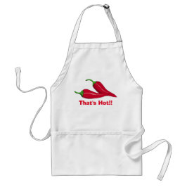 Delantal Personalizado Hot Peppers Apron