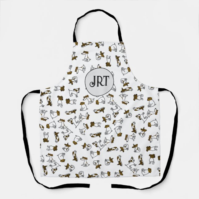 Delantal Personalizado Jack Russell (Anverso)