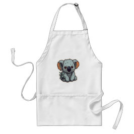 DELANTAL  PERSONALIZADO KOALA BEAR