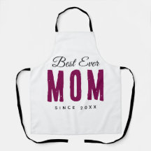 Delantal personalizado 'La mejor mamá del mundo' –
