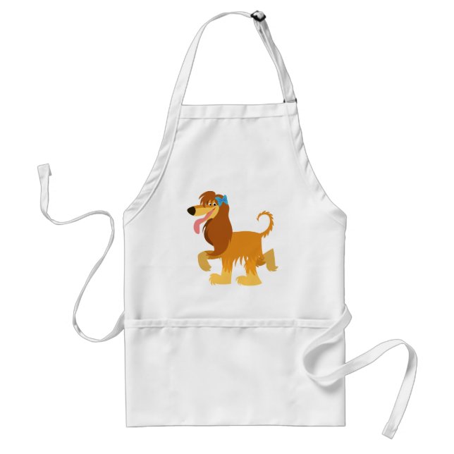 Delantal Personalizado Listo para Cute Hound Apron (Frente)