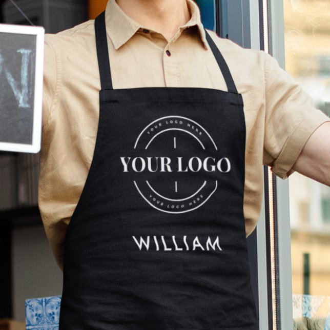 Delantal Personalizado Logotipo Empresa Nombre del personal (Subido por el creador)