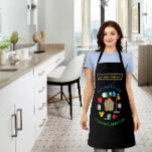 Delantal Personalizado Maid con logotipo de servicios de li<br><div class="desc">Personalizado del logotipo de los servicios de limpieza profesional Maid Unisex Apron</div>