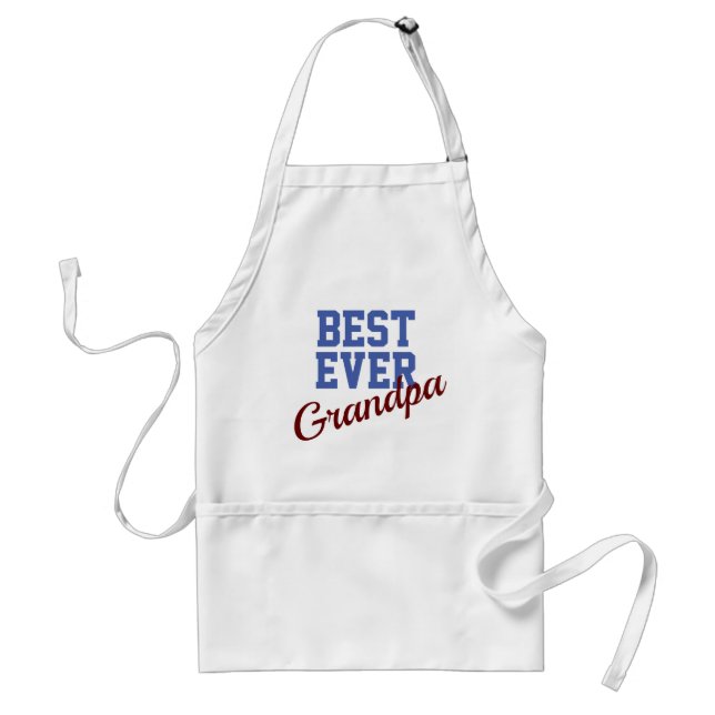 Delantal Personalizado Mejor Abuelo Apron (Frente)