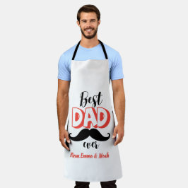 Delantal Personalizado "Mejor Papá del Mundo" con 