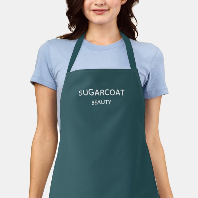 Delantal personalizado moderno para salón, chef, c (Subido por el creador)