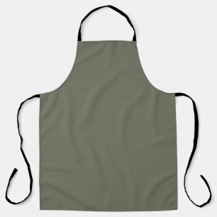 Delantal Personalizado Moss Green Apron para eventos y nego