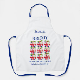 Delantal Personalizado | Navidades Pudding | BREXIT