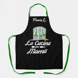 Delantal Personalizado Nombre Personalizado Cucina de MAMA 