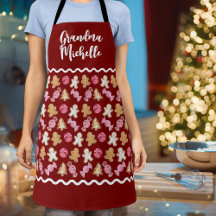 Personalizado para Abuela Patrón de Pan de Jengibr