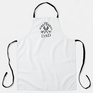 Delantal personalizado para BBQ - Rey de la Parril