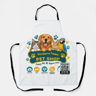 Delantal personalizado para dueño de tienda de mas