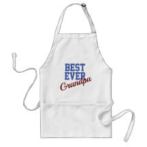 Delantal personalizado para el mejor abuelo