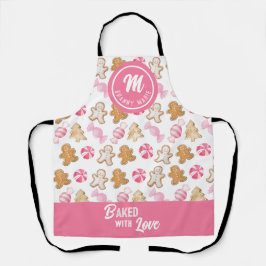 Delantal Personalizado para la Abuela Gingerbread & Sugarpl