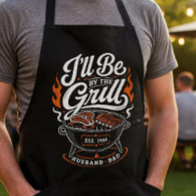 Delantal personalizado para maestro de parrilla re