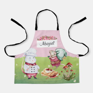 Delantal Personalizado para Niños con Nombre Adora