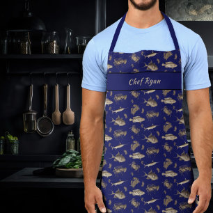 Delantal Personalizado para Pescador de Agua Salad