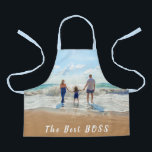 Delantal Personalizado Photo and Text Your Design - El mejo<br><div class="desc">Foto y texto personalizado - Único su propio diseño - El mejor jefe personalizado de software libre / familia / padre / madre / hijo / amigos o regalo personal - Añadir su texto y foto - Redimensionar y mover o eliminar y agregar elementos - imagen / texto con herramienta...</div>