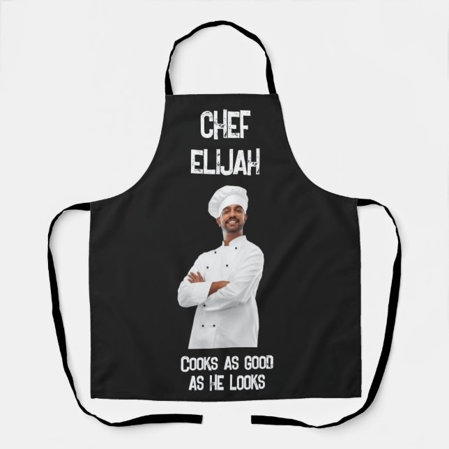 Delantal Personalizado Photo Chef (Anverso)