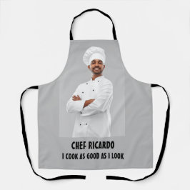 Delantal Personalizado Photo Chef Apron