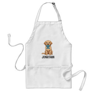 Delantal Personalizado Pi Day Dog Con Símbolo Pi Feliz Dí