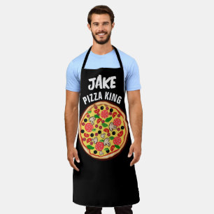Delantal Personalizado PIZZA KING Apron PERSONALIZADO