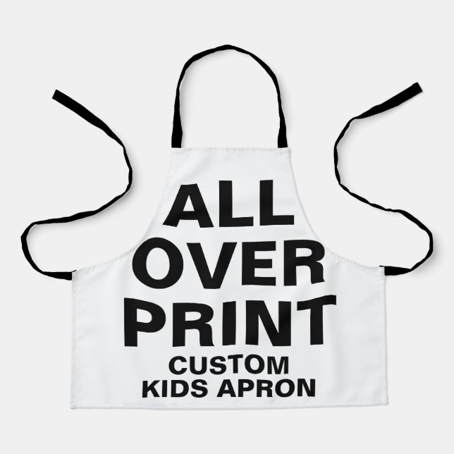 Delantal Personalizado por todos lados Imprimir niños Apron (Anverso)