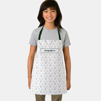 Delantal personalizado Reno de Navidad