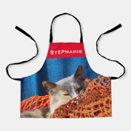 Delantal Personalizado su foto y nombre