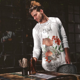 Delantal Personalizado Textos Mushroom Lover Apron