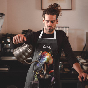 Delantal Personalizado Textos Mushroom Lover Apron