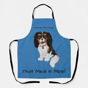 Delantal Personalizado Tri Colored Cavalier King Charles Sp