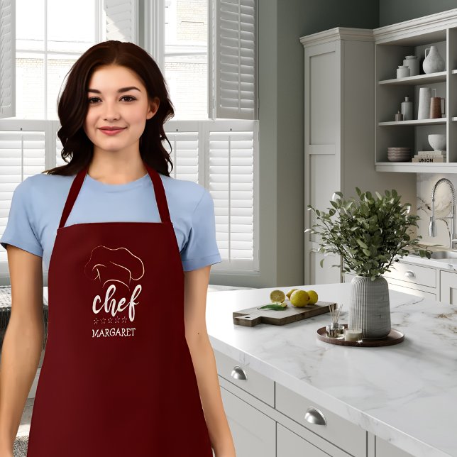 Delantal Personalizado Vegan Chef Apron (Subido por el creador)