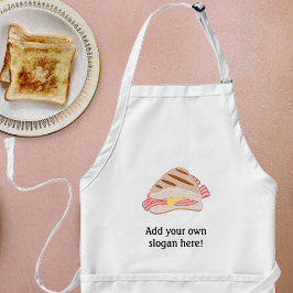 Delantal Personalizar de este gráfico de Bacon Sandwich