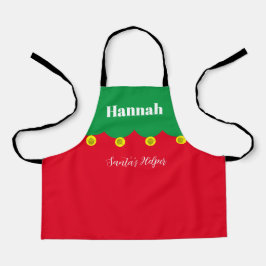 Delantal Personalizar el ayudante de Santa Elena Apron