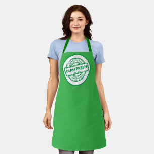 Delantal Personalizar promocion de huevos y verduras de gra