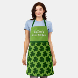 Delantal Personalize Irish Kitchen St Patrick's Day