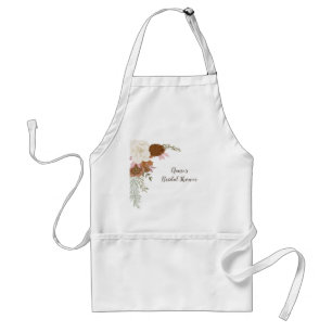 Delantal Personalized Bridal Shower Apron-Autographable!  A