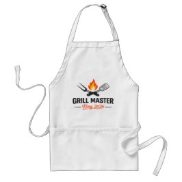 Delantal Personalized Chef Apron with Name & Established 