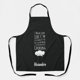 Delantal Personalized Funny Cooking Gifts Humor Mother