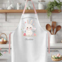 Personalized Grandma Easter Apron – First Easter