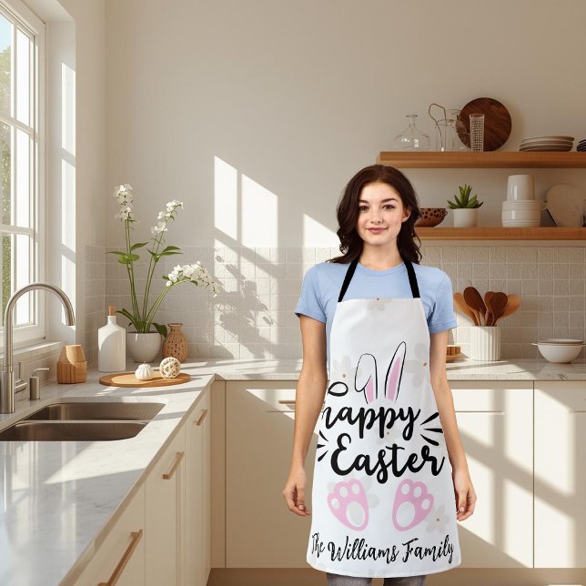 Delantal Personalized Happy Easter All-Over Print Apron (Subido por el creador)