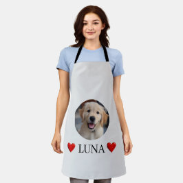 Delantal Personalized My Dog Photo & Name Apron
