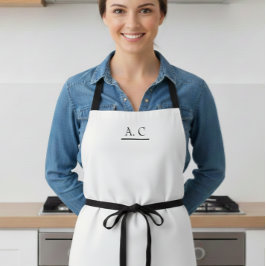 Delantal Personalized name, Custom barista apron