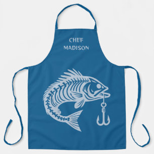 Delantal Pescado de nombre personalizado