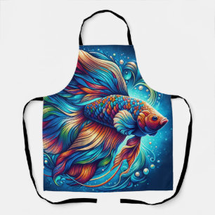 Delantal Pescado tropical de Serenade Acuática